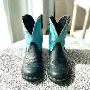 Women’s Justin Gypsy Black/Turquoise Cowboy Boot